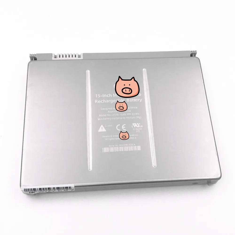 Аккумулятор A1175 для ноутбука Macbook Pro 15 4 дюйма аккумулятор A1150 A1260 MA601 MA600 MA609 MA610 MA348G/A