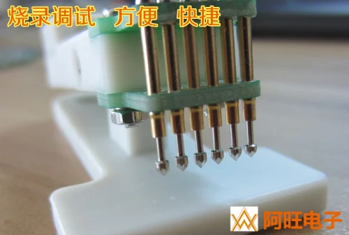 Программа отладки джиг загрузите Весна расстояние между иглами 2 0 мм 6P STM32 STC