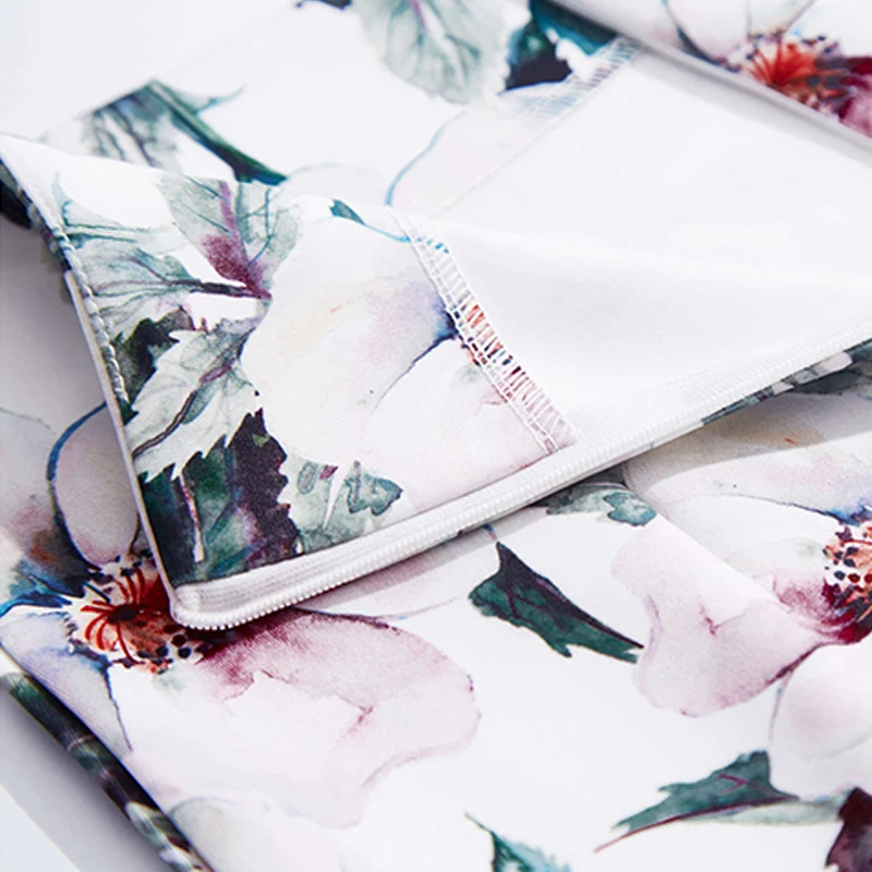 Винтажная одежда 2019 красивая юбка карандаш с принтом юбки средней длины высокой