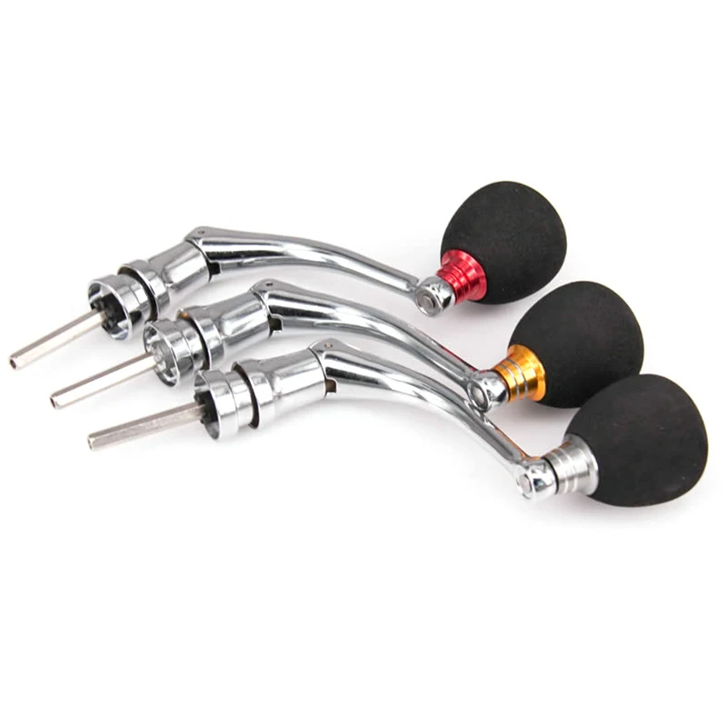 

Fishing Reel Rocker Arm Full Metal Replacement Power Handle Grip Part Spinning