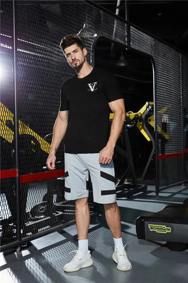 ZFIT летние спортивные фитнес мужские шорты для бега тренировочные шорты для бега спортивные теннисные гетры мужские мягкие шорты