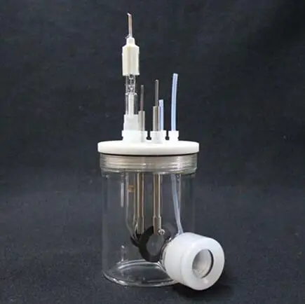 

Photoelectrochemical cell/sealed electrolytic cell (sealed, no electrodes, picture electrodes for reference only)