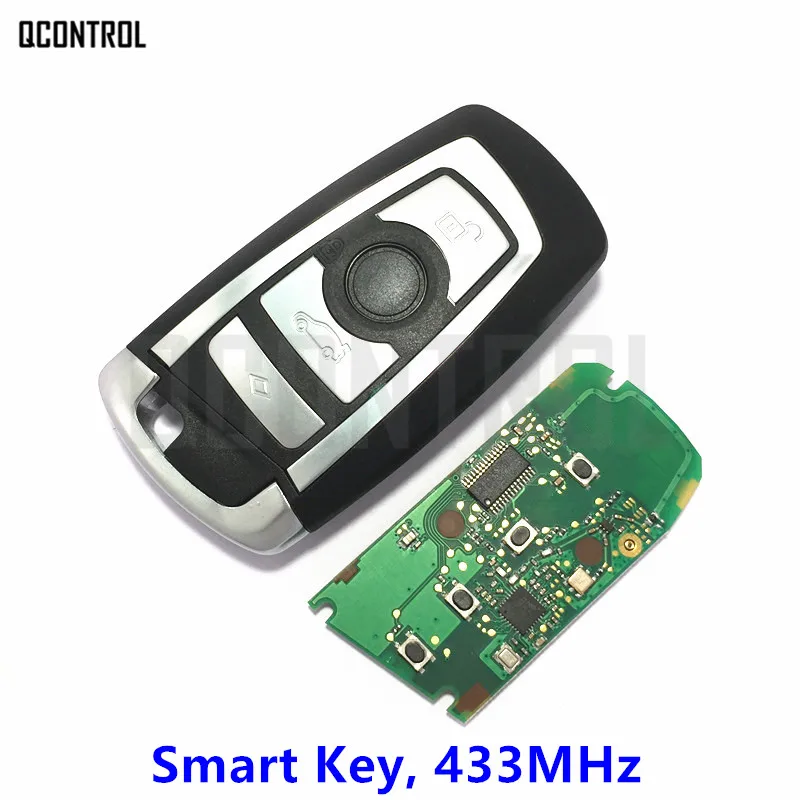 QCONTROL Автомобильный Дистанционный смарт-ключ для BMW CAS4 + система 1 3 5 7 серия 433 МГц 4BT