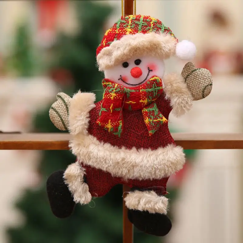 Best christmas decorations for home Socks Gift tree noel navidad 2018 decoration ornaments Snowman Reindeer Bear natale | Дом и сад