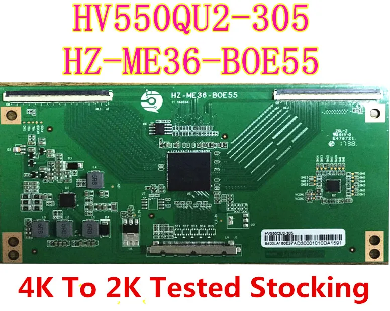 Для BOE плата T Con HV490QUB B05 HV550QU2 305 B10 материнскую плату HZ ME36 BOE55 4 K 2 K| |