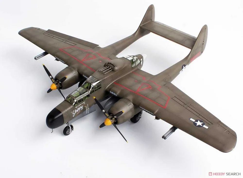 1/48 г. В. Ч S4807 норторп P-61A w/наземное оружие и дроптанки модель хобби
