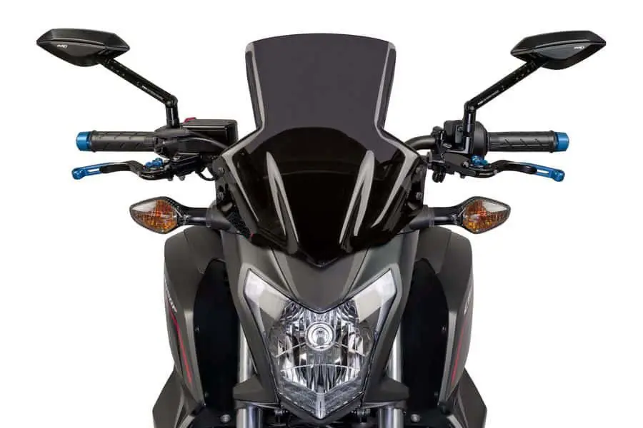 Мотоциклетное лобовое стекло гоночный Flyscreen протектор с кронштейном для- Honda CB650F CB650FA