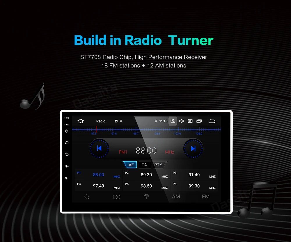 Dasaita 10," Авторадио Android 9,0 DSP для Mitsubishi Outlander USB 64 Гб rom Bluetooth MP3