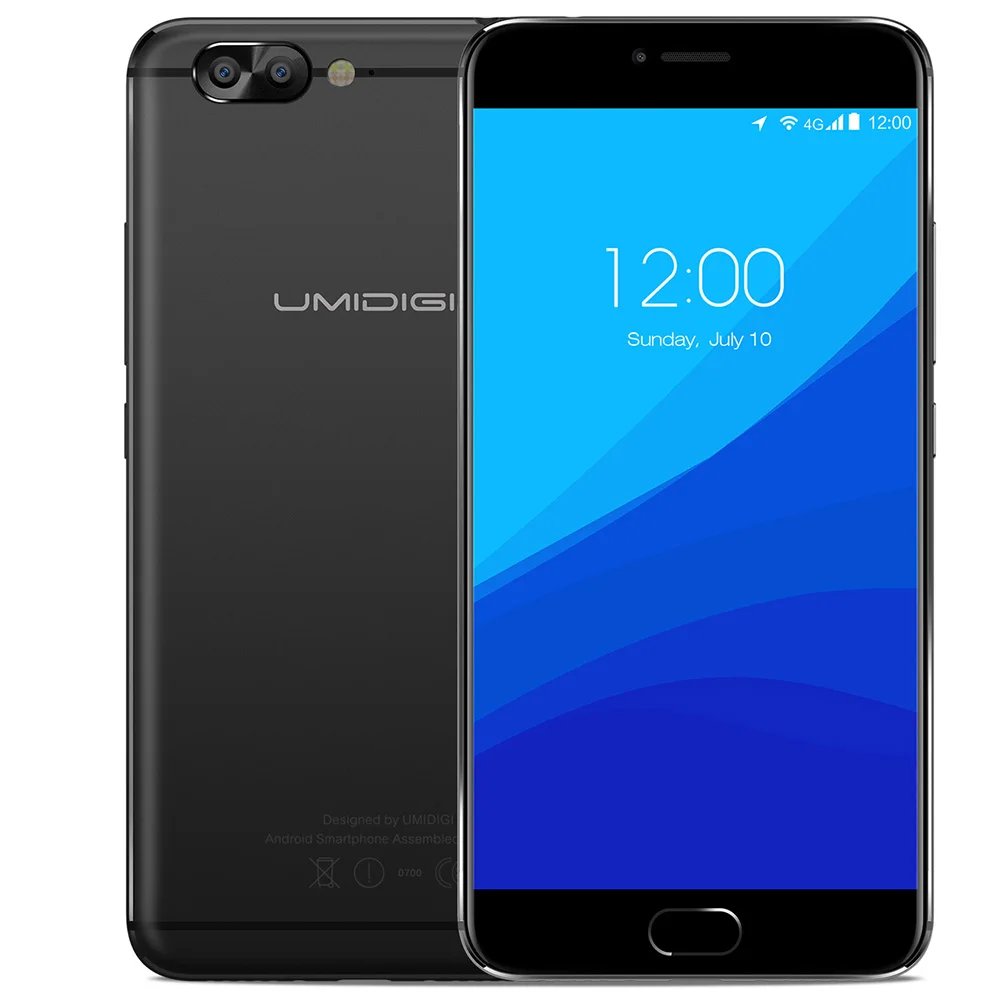 UMIDIGI Z Pro 4G Phablet Android 6.0 5.5 inch Helio X27 Deca Core 2.6GHz 4GB RAM 32GB ROM 13.0MP Dual Rear Cameras Fingerprint | Мобильные