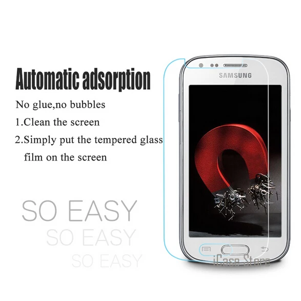 Абсолютная новинка! Премиум закаленное Стекло для samsung Galaxy S Duos S7582 \ Trend рlus S7580