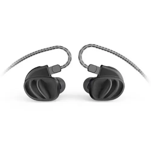 BQEYZ KC2 2BA+ 2DD Гибридный привод металлические наушники в ухо HIFI DJ Monito спортивные наушники ушные наушники гарнитура 2Pin съемная - Цвет: Black no mic
