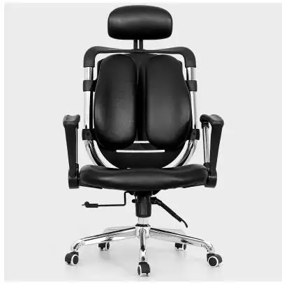 Two back chair computer family office staff gaming ergonomic comfortable waist support. | Мебель