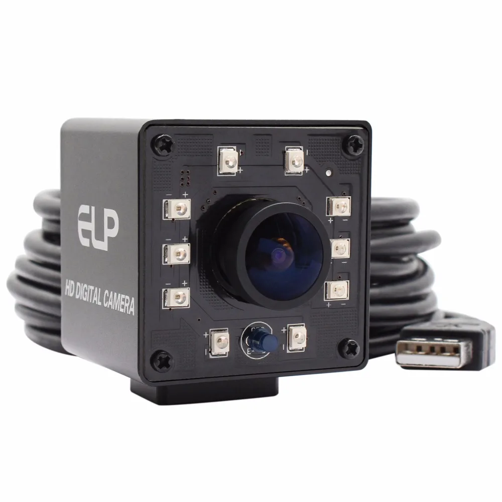 Широкоугольный объектив рыбий глаз 2 МП 30/60/120fps USB2.0 Мини Цифровая HD веб камера IR Cut