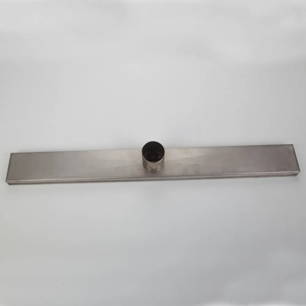 24 &quotдлинный трап для пола из нержавеющей стали Ванная комната Душ квадратный Пол