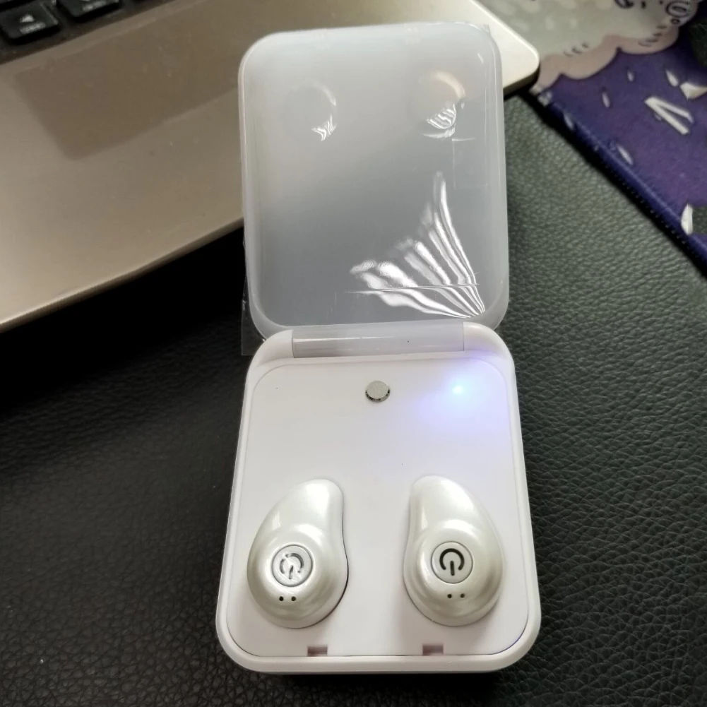 TWS Bluetooth 4,2 мини беспроводные наушники-вкладыши бас водонепроницаемые наушники стерео наушники