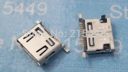 Мини 12 pin USB разъем dip + SMT используется для многих мобильных телефонов типа B |