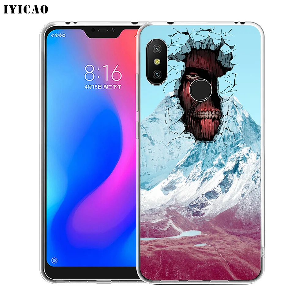 IYICAO Attack on Titan Мягкий силиконовый чехол для телефона Xiaomi Redmi 4A 5A 6A Note 7 6 5 Pro Plus 4X Prime |