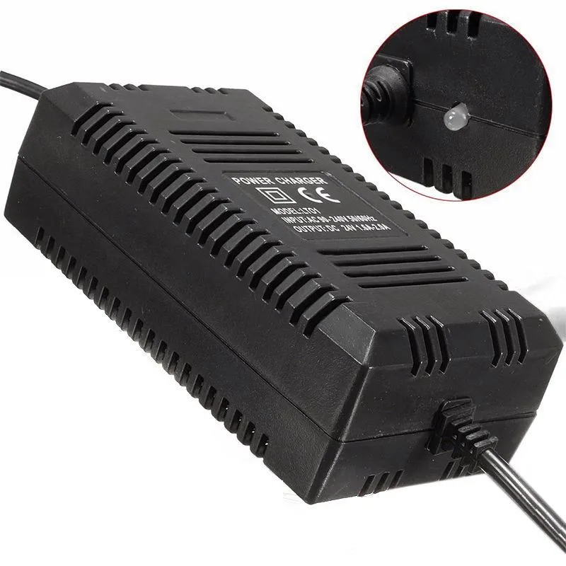 Стандарт ЕС 36 V 1.8A XLR 3 контактный разъем Женский умный электрический перезаряжаемый скутер Мощность адаптер для е-скутер способный преодолевать Броды для е-байка свинцово-кислотный аккумулятор 36В