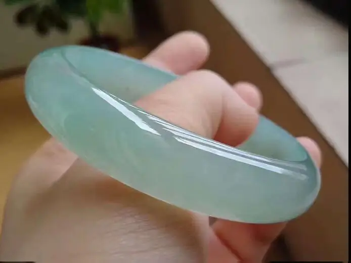 Нефритовый женский браслет натуральный аутентичный с сертификатом нефритовый