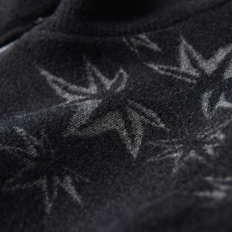 Minglu протектор свитер со стоячим воротником мужской зимний спортивный костюм для