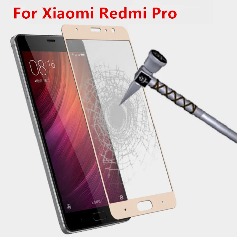 Xinchentech полный охват для Xiaomi Redmi Pro Ультра тонкий 2.5D Стекло Экран HD Защитная Плёнки