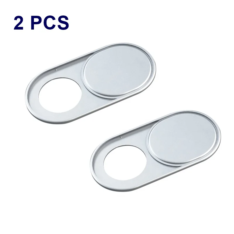 2PCS Tongdaytech веб-камера крышка затвора Магнитный слайдер металлическая ультра тонкая крышка объектива камеры для телефона Macbook Ноутбуки объектив стикер конфиденциальности - Цвет: 2PCS