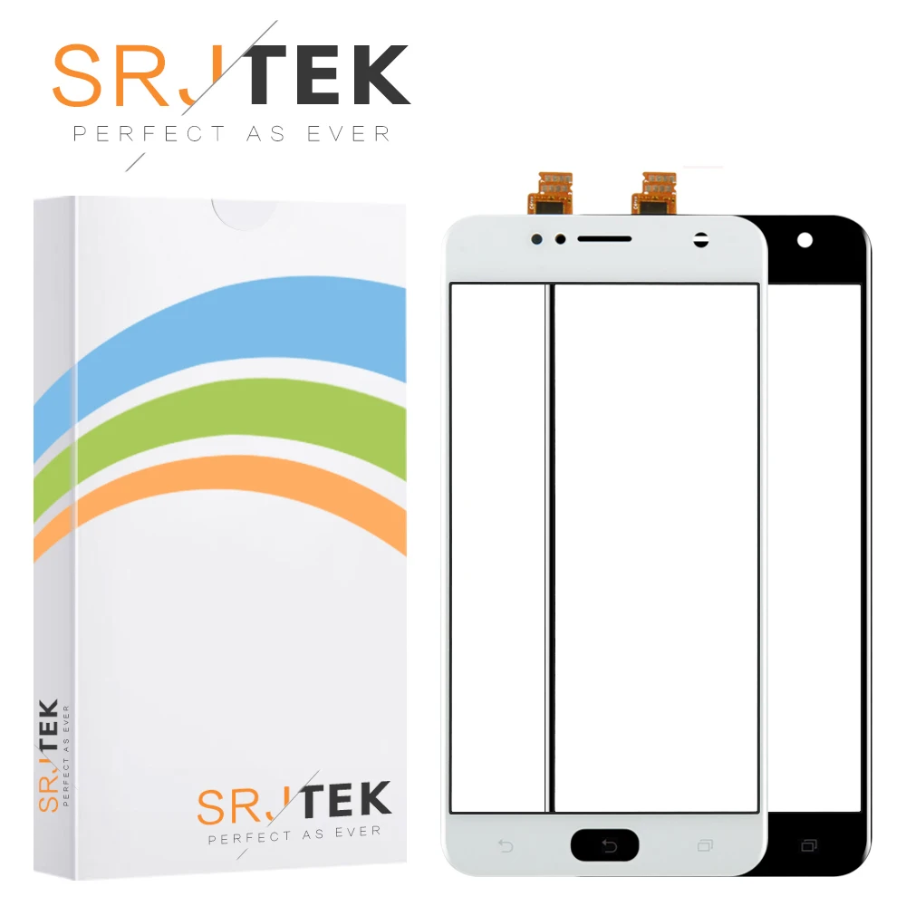 

SRJTEK Glass ZB553KL For Asus Zenfone 4 Selfie ZB553KL Touch Screen X00LD X00LDA Digitizer Outer Galss Panel Replacement Parts