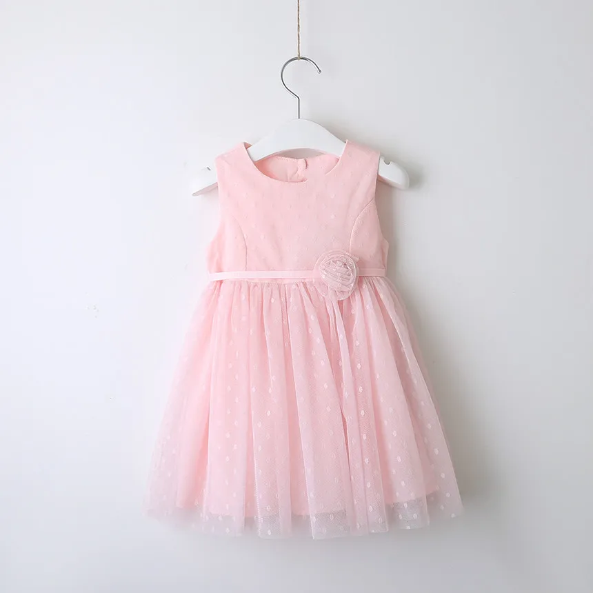 Кружевное платье для девочек Новинка 2019 года стильное Летнее Детское кружевное с