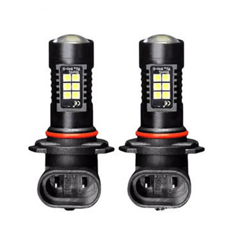 2x Canbus H8 3030 21Smd Led Drl Дневной ходовой противотуманный светильник лампы для Skoda Superb