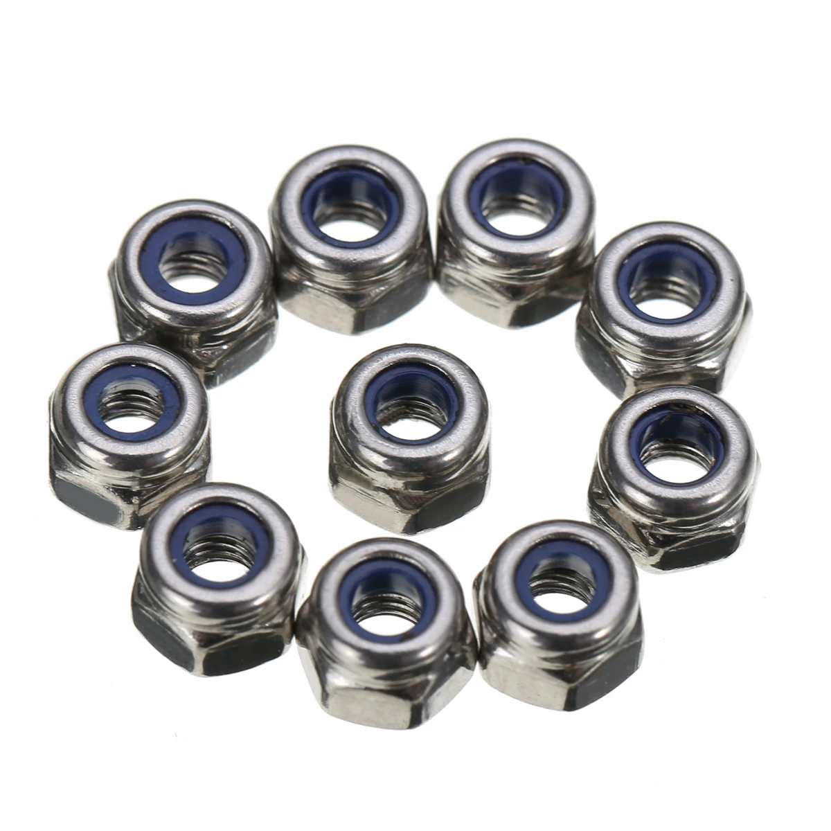 100 шт. шестигранные гайки из нержавеющей стали|hex nut|100pcs m3nuts stainless steel |