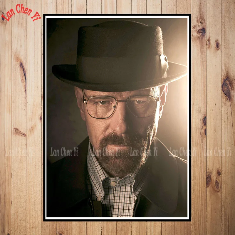 Темно-серый Breaking Bad бумага с покрытием Плакат Бар Кафе Винтаж Высокое качество печати рисунок ядро декоративная живопись - Цвет: Темно-серый