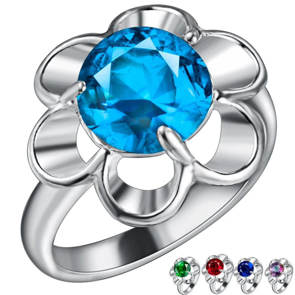 Новое поступление 2016 бриллиантовое элегантное женское кольцо с выложенным