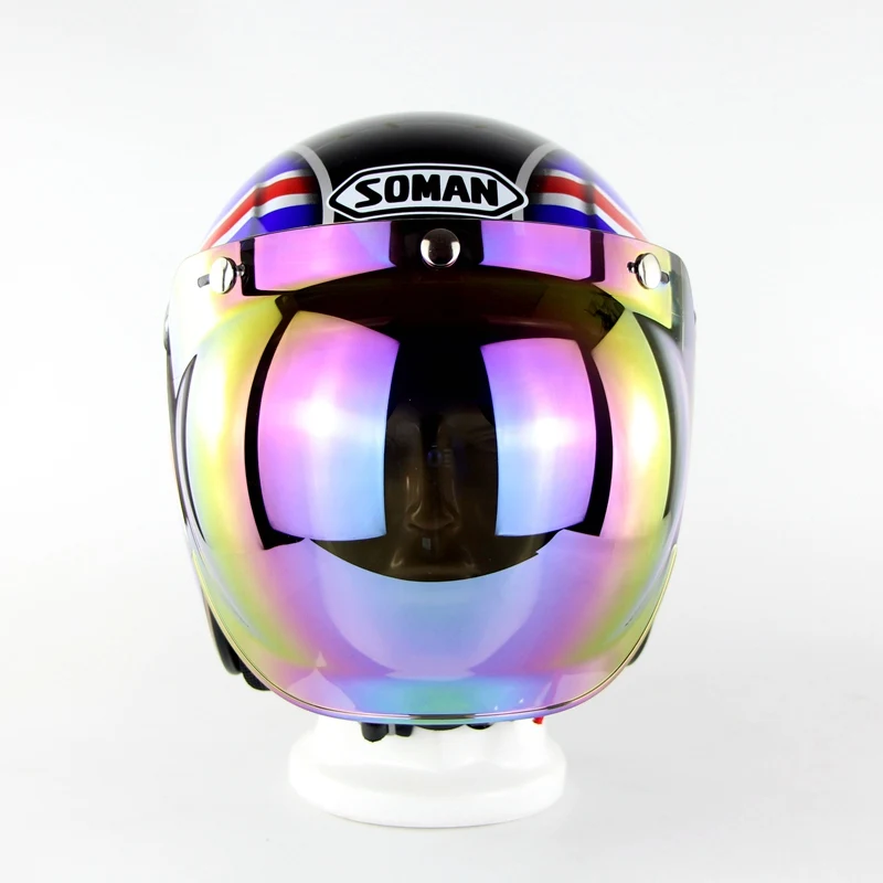 Высококачественный мотоциклетный откидной козырек с пузырьками для открытого