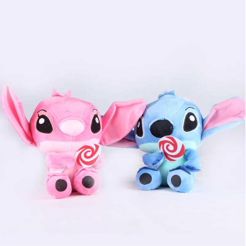 2pcs / lot kawaii Stitch plush doll Toys anime lilo and 20cm Stich for children birthday gift couple | Игрушки и хобби