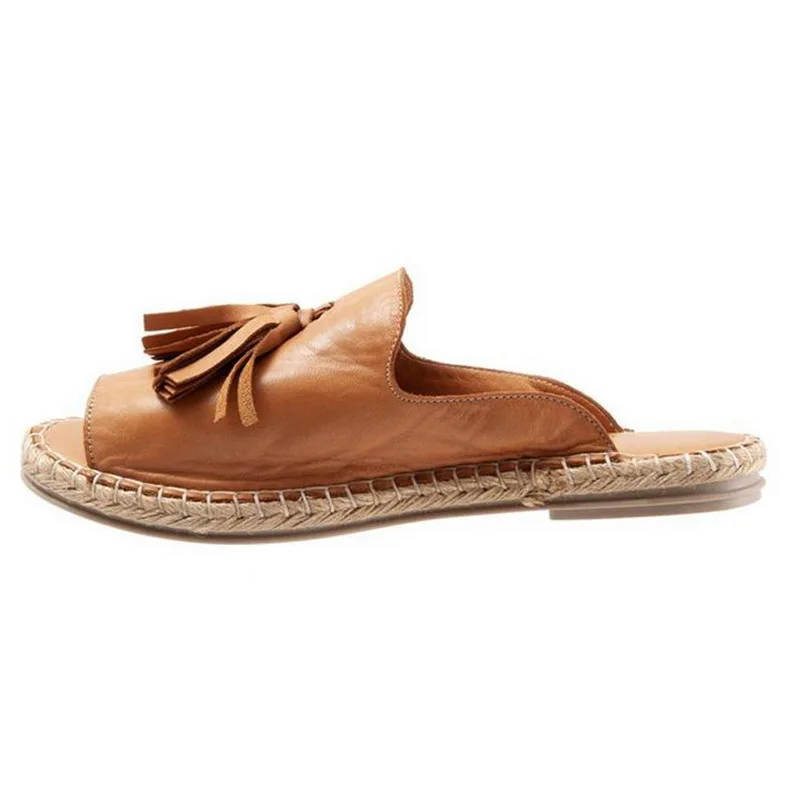 LOOZYKIT/Женская обувь; zapatos de mujer; коллекция года; летние пляжные шлепанцы; удобные женские повседневные тапочки с кисточками; сандалии; домашняя Уличная обувь