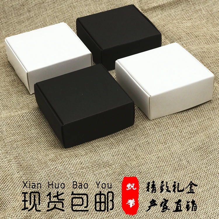 30 шт. пустые маленькие картонные бумажные коробки для белого мыла маленькая