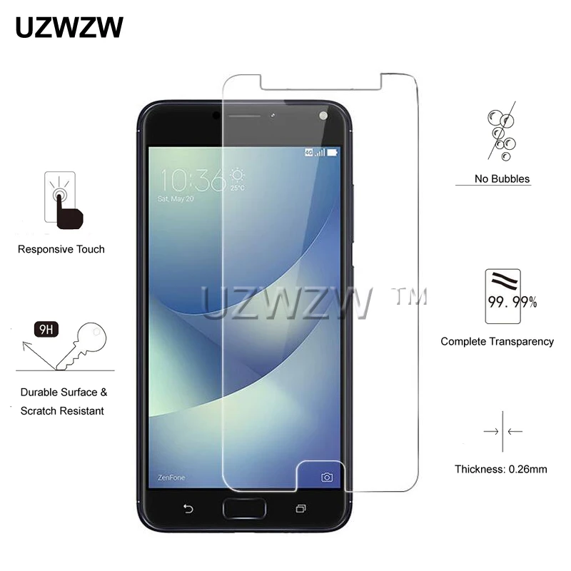 2 шт 9H Премиум Закаленное стекло для Asus Zenfone 4 Max ZC520KL Закаленное стекло Защитная пленка для экрана