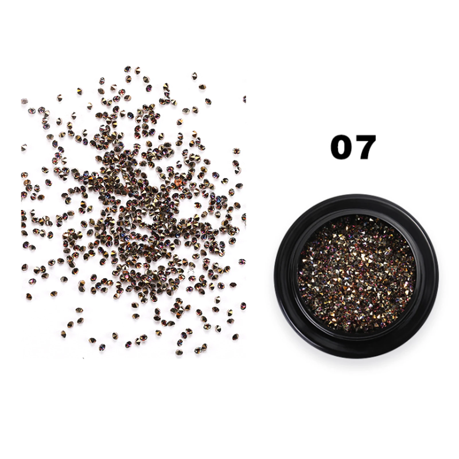 9 коробок/набор кристаллы для украшения ногтей|Стразы и украшения| |