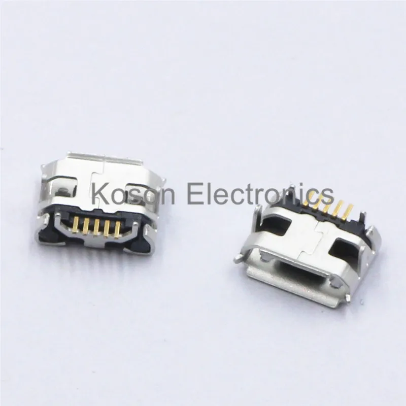 10 шт. разъем Micro USB гнездовой типа 5Pin SMT зарядная розетка печатная плата высокого