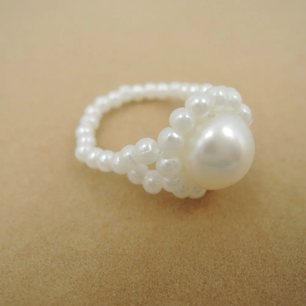 Кольцо с натуральным пресноводным жемчугом 100% | Украшения и аксессуары