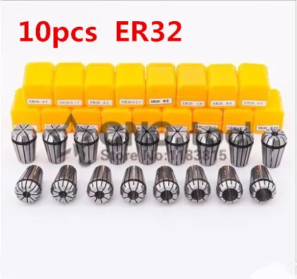 Free Shipping 10PCS for Choose ER ER32 Collet Chuck for Spindle Motor Engraving/Grinding/Milling/Boring/Drilling/Tapping
Free Shipping 10PCS for Choose ER ER32 Collet Chuck for Spindle Motor Engraving/Grinding/Milling/Boring/Drilling/Tapping