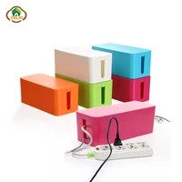 msjo storage boxes wire organizer box cable management electrical outlet bins for power strip multi charger wire arranging case