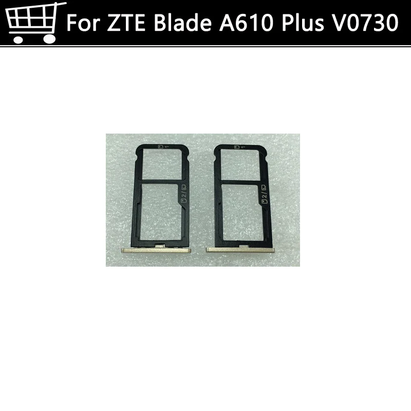 Лоток со слотом для сим карты держатель Zte Blade A610 Plus BLADE мобильный телефон 5 дюйма