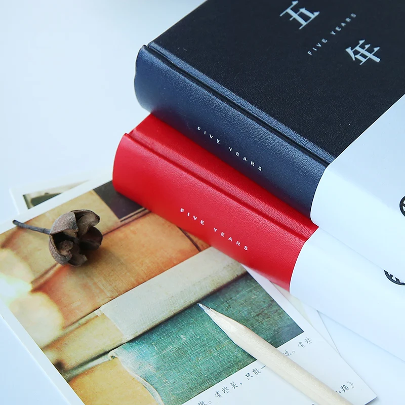 Пять лет план Расписание Книга творческий Дневник толстые руки записные книжки канцелярские товары Япония и Южная Корея