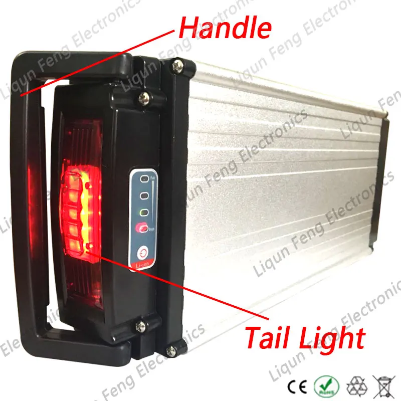 Аккумулятор для электрического велосипеда 1000 Вт 48 В литиевая батарея 20 А · ч