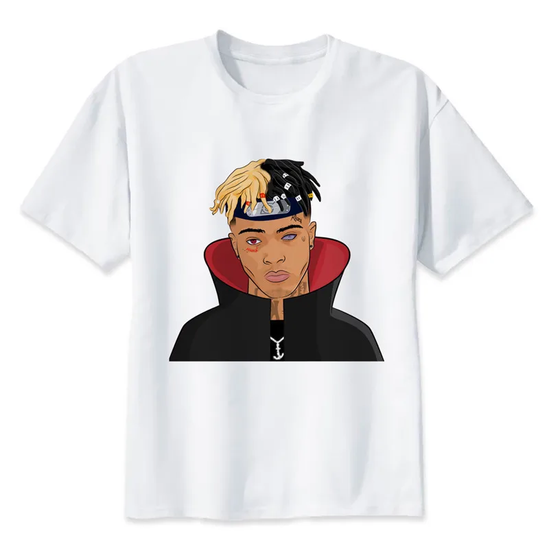 2018 Новое поступление Мужская футболка в стиле хип-хоп Xxxtentacion футболки с рисунком