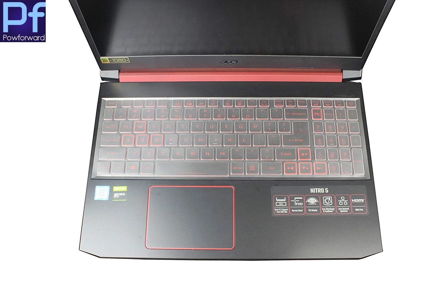For Acer Nitro 5 AN515 54 54W2 AN515-54 51M5 / 17.3" Acer Nitro 5 AN517-51 56YW 15.6 inch TPU Keyboard Cover Protector skin