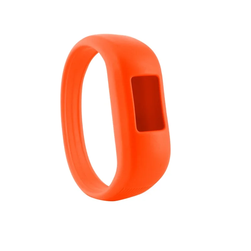 Orange Детский ремешок для Garmin Vivofit JR/JR2 ремешок силиконовый спортивный ремешок на запястье запасные ремешки для часов браслет для Vivofit 3 Смарт-часы - Цвет: Orange