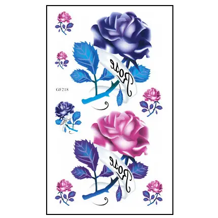 Татуировки с красивым рисунком бабочки водонепроницаемые временные сексуальные