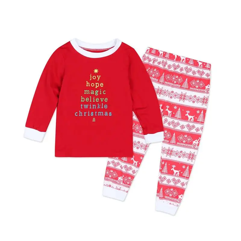 Семейная одежда сочетающаяся в себе Рождественская елка пэчворк полосатая